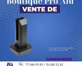 Pince a verre inox noir 16