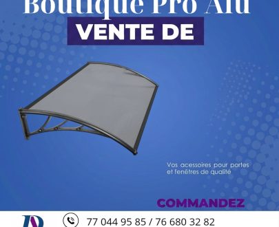 Auvent Aluminium